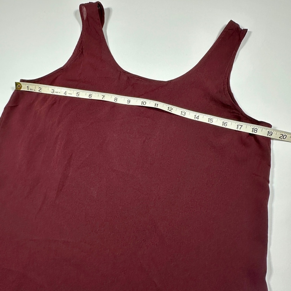 Woman’s Vintage Silk Tank Top HARARI Size Medium​​ - Picture 2 of 5